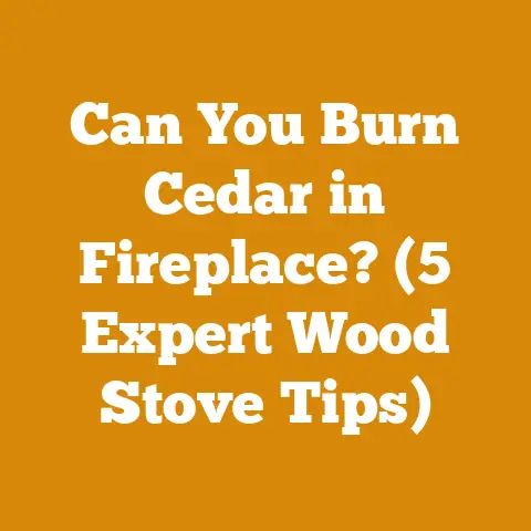 Can You Burn Cedar in Fireplace? (5 Expert Wood Stove Tips)