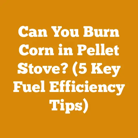 Can You Burn Corn in Pellet Stove? (5 Key Fuel Efficiency Tips)