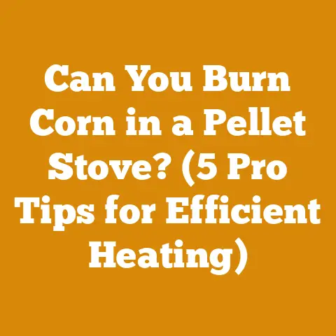 Can You Burn Corn in a Pellet Stove? (5 Pro Tips for Efficient Heating)