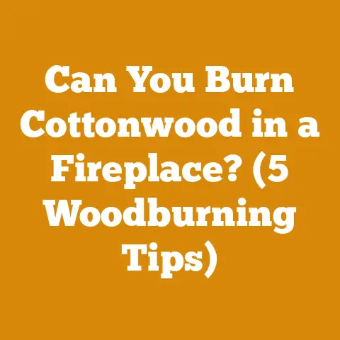 Can You Burn Cottonwood in a Fireplace? (5 Woodburning Tips)