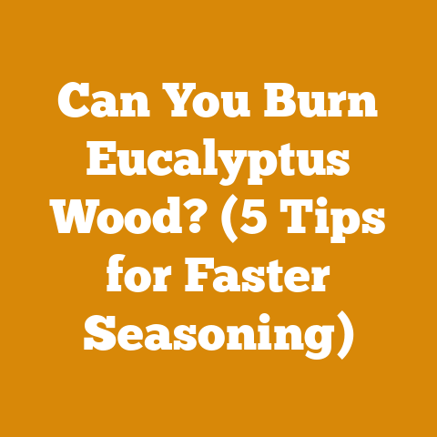 Can You Burn Eucalyptus Wood? (5 Tips for Faster Seasoning)