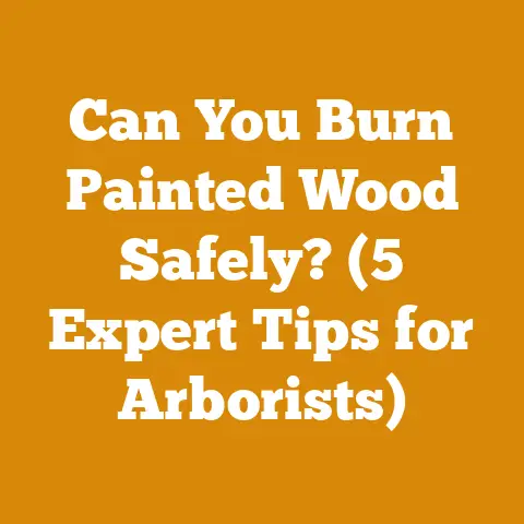 Can You Burn Painted Wood Safely? (5 Expert Tips for Arborists)