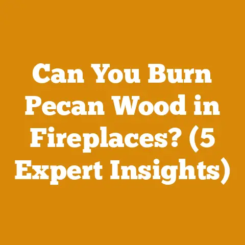 Can You Burn Pecan Wood in Fireplaces? (5 Expert Insights)
