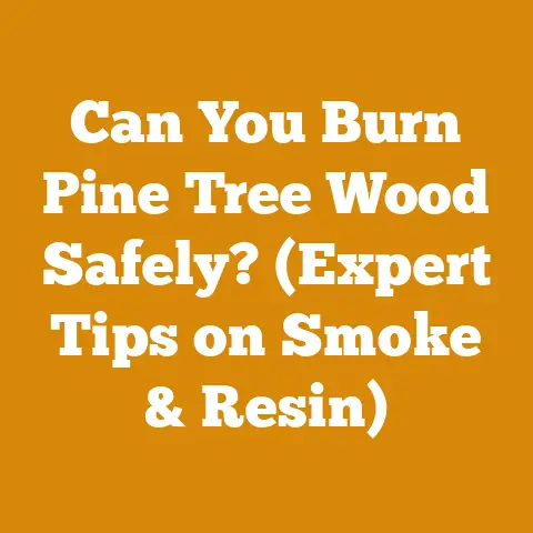 Can You Burn Pine Tree Wood Safely? (Expert Tips on Smoke & Resin)