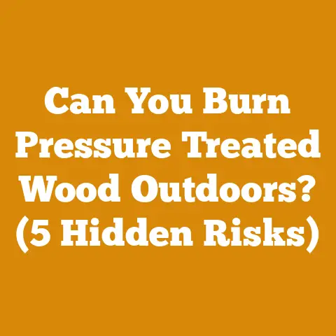 Can You Burn Pressure Treated Wood Outdoors? (5 Hidden Risks)