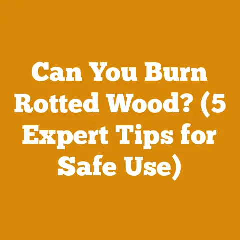 Can You Burn Rotted Wood? (5 Expert Tips for Safe Use)