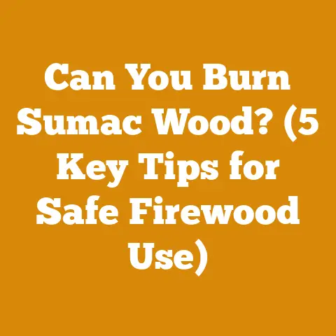 Can You Burn Sumac Wood? (5 Key Tips for Safe Firewood Use)