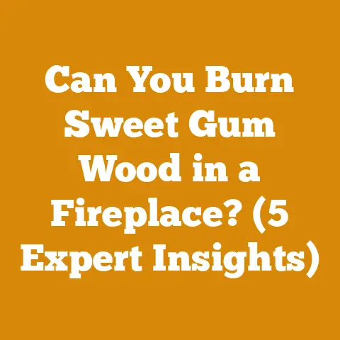 Can You Burn Sweet Gum Wood in a Fireplace? (5 Expert Insights)