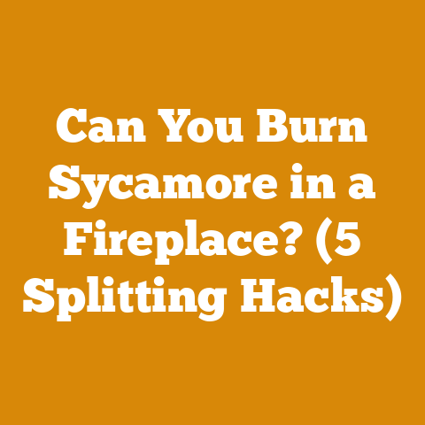 Can You Burn Sycamore in a Fireplace? (5 Splitting Hacks)