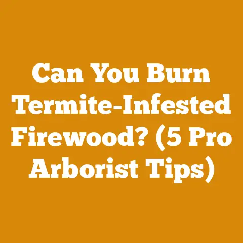 Can You Burn Termite-Infested Firewood? (5 Pro Arborist Tips)