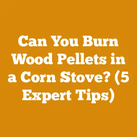 Can You Burn Wood Pellets in a Corn Stove? (5 Expert Tips)