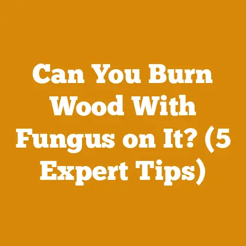 Can You Burn Wood With Fungus on It? (5 Expert Tips)