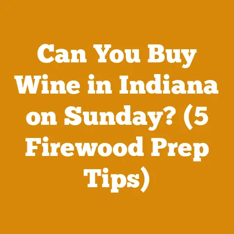 Can You Buy Wine in Indiana on Sunday? (5 Firewood Prep Tips)