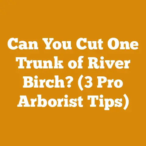 Can You Cut One Trunk of River Birch? (3 Pro Arborist Tips)