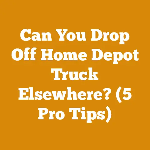 Can You Drop Off Home Depot Truck Elsewhere? (5 Pro Tips)
