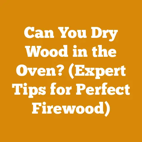Can You Dry Wood in the Oven? (Expert Tips for Perfect Firewood)
