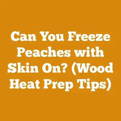 Can You Freeze Peaches with Skin On? (Wood Heat Prep Tips)