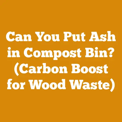 Can You Put Ash in Compost Bin? (Carbon Boost for Wood Waste)