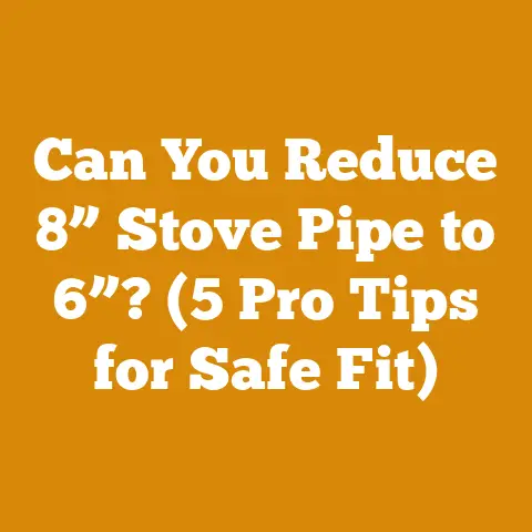 Can You Reduce 8” Stove Pipe to 6”? (5 Pro Tips for Safe Fit)