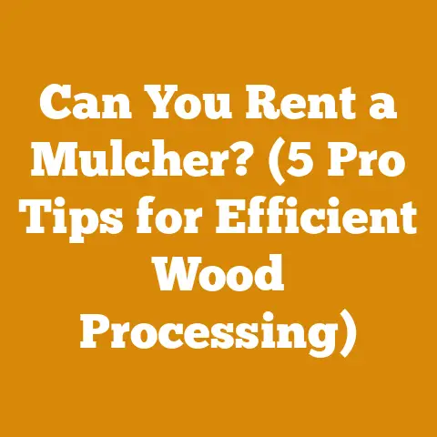 Can You Rent a Mulcher? (5 Pro Tips for Efficient Wood Processing)