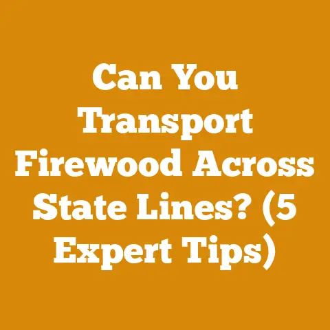 Can You Transport Firewood Across State Lines? (5 Expert Tips)