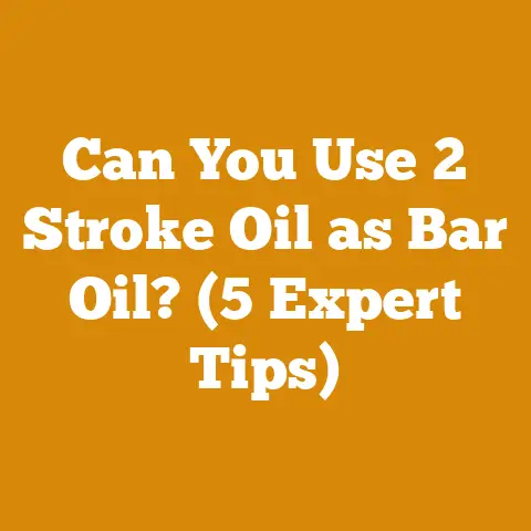 Can You Use 2 Stroke Oil as Bar Oil? (5 Expert Tips)