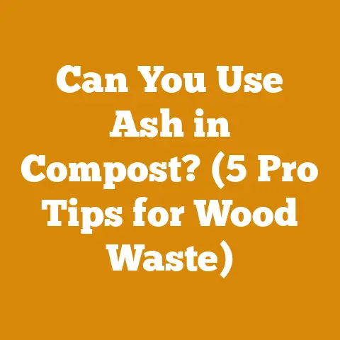 Can You Use Ash in Compost? (5 Pro Tips for Wood Waste)
