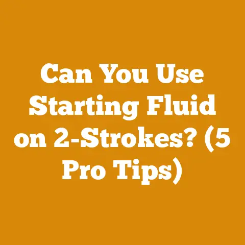 Can You Use Starting Fluid on 2-Strokes? (5 Pro Tips)