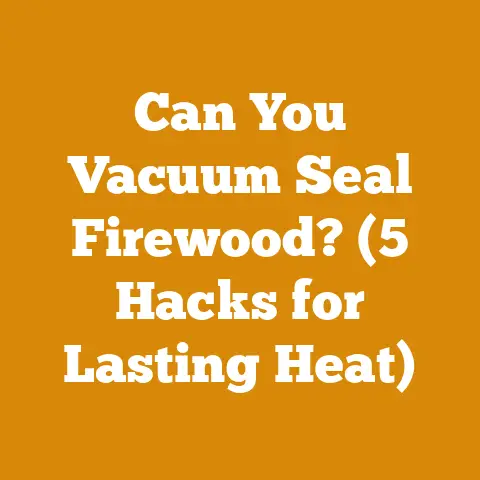 Can You Vacuum Seal Firewood? (5 Hacks for Lasting Heat)