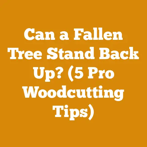 Can a Fallen Tree Stand Back Up? (5 Pro Woodcutting Tips)