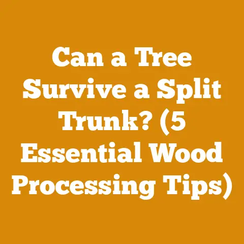 Can a Tree Survive a Split Trunk? (5 Essential Wood Processing Tips)