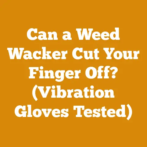 Can a Weed Wacker Cut Your Finger Off? (Vibration Gloves Tested)