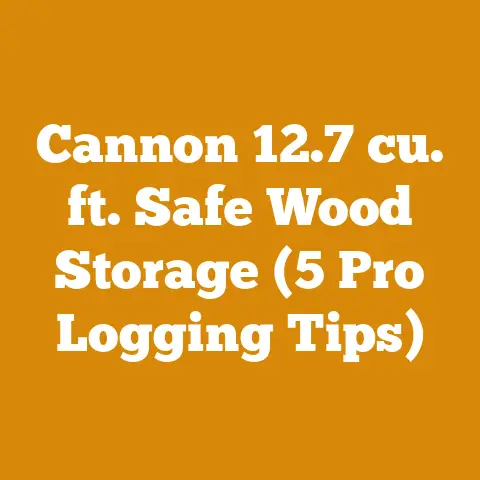 Cannon 12.7 cu. ft. Safe Wood Storage (5 Pro Logging Tips)