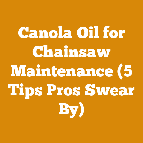 Canola Oil for Chainsaw Maintenance (5 Tips Pros Swear By)