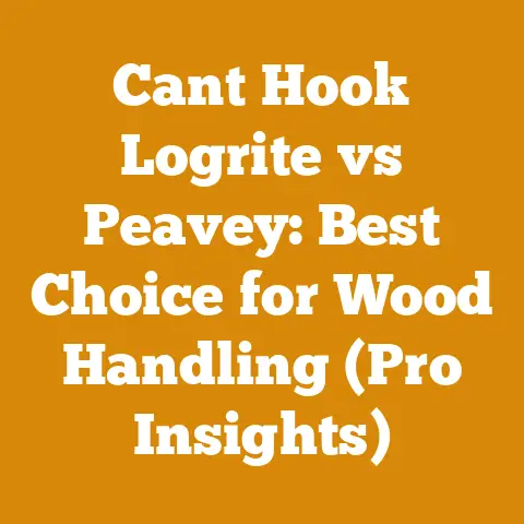 Cant Hook Logrite vs Peavey: Best Choice for Wood Handling (Pro Insights)