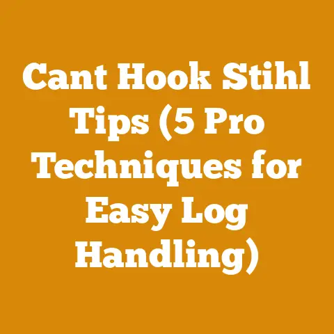 Cant Hook Stihl Tips (5 Pro Techniques for Easy Log Handling)