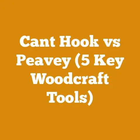Cant Hook vs Peavey (5 Key Woodcraft Tools)