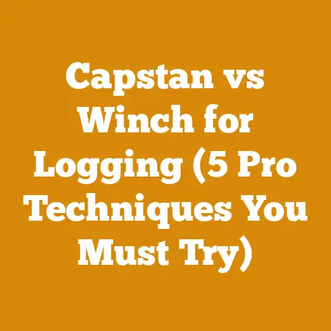 Capstan vs Winch for Logging (5 Pro Techniques You Must Try)