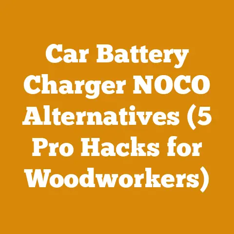 Car Battery Charger NOCO Alternatives (5 Pro Hacks for Woodworkers)