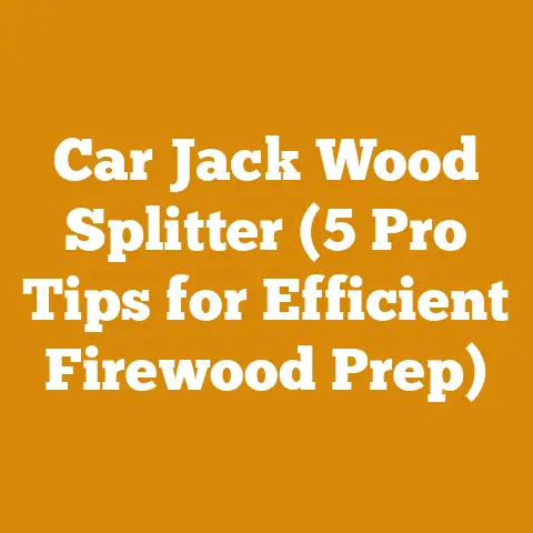Car Jack Wood Splitter (5 Pro Tips for Efficient Firewood Prep)