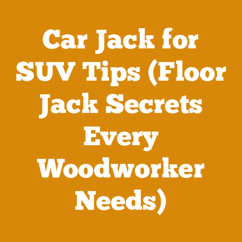 Car Jack for SUV Tips (Floor Jack Secrets Every Woodworker Needs)