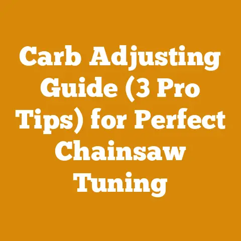 Carb Adjusting Guide (3 Pro Tips) for Perfect Chainsaw Tuning