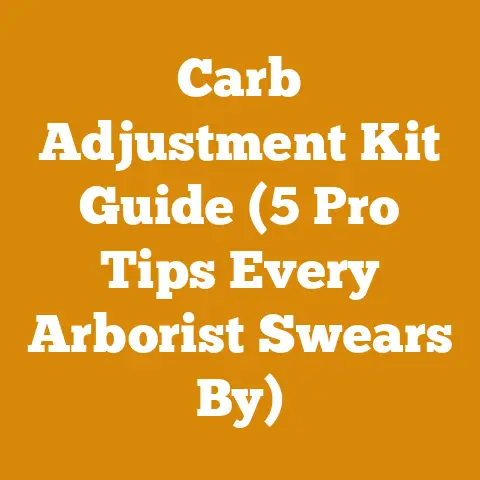 Carb Adjustment Kit Guide (5 Pro Tips Every Arborist Swears By)