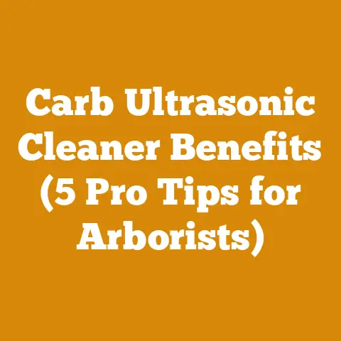 Carb Ultrasonic Cleaner Benefits (5 Pro Tips for Arborists)