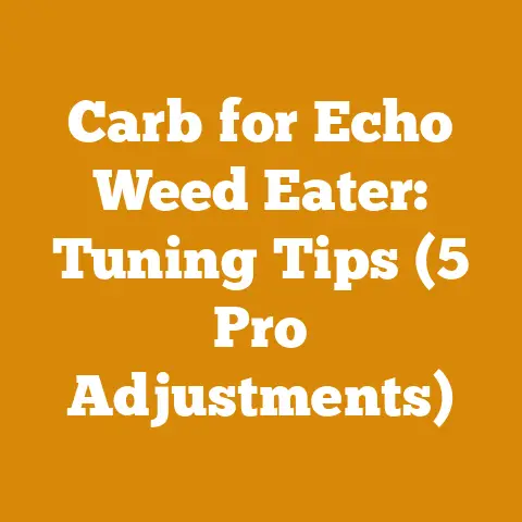 Carb for Echo Weed Eater: Tuning Tips (5 Pro Adjustments)