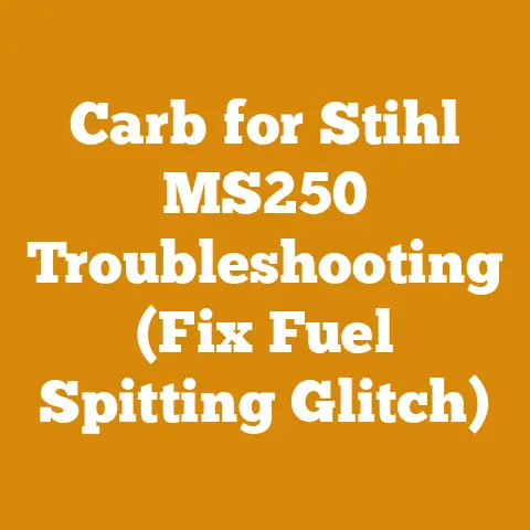Carb for Stihl MS250 Troubleshooting (Fix Fuel Spitting Glitch)
