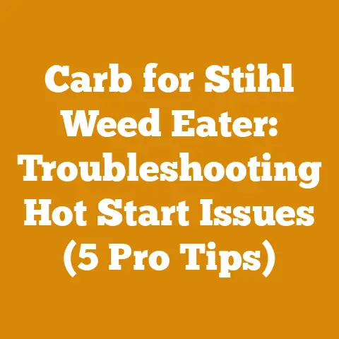 Carb for Stihl Weed Eater: Troubleshooting Hot Start Issues (5 Pro Tips)