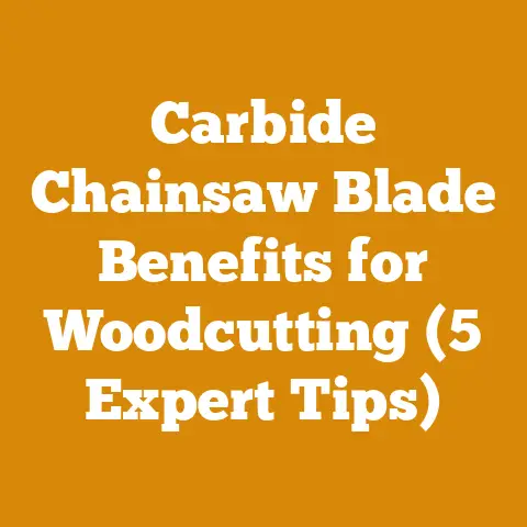 Carbide Chainsaw Blade Benefits for Woodcutting (5 Expert Tips)