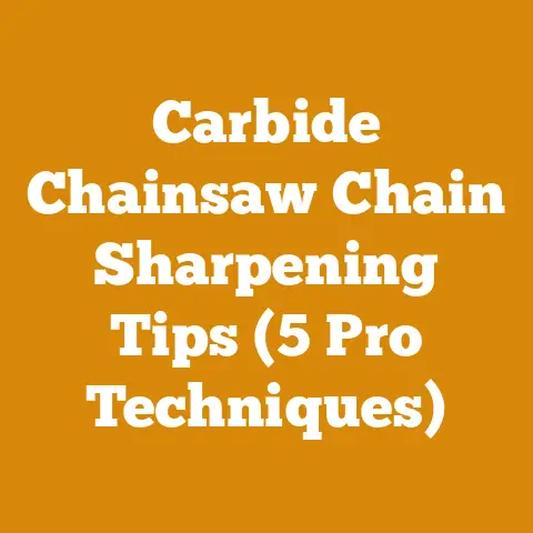 Carbide Chainsaw Chain Sharpening Tips (5 Pro Techniques)