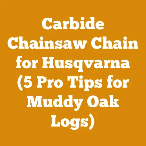 Carbide Chainsaw Chain for Husqvarna (5 Pro Tips for Muddy Oak Logs)